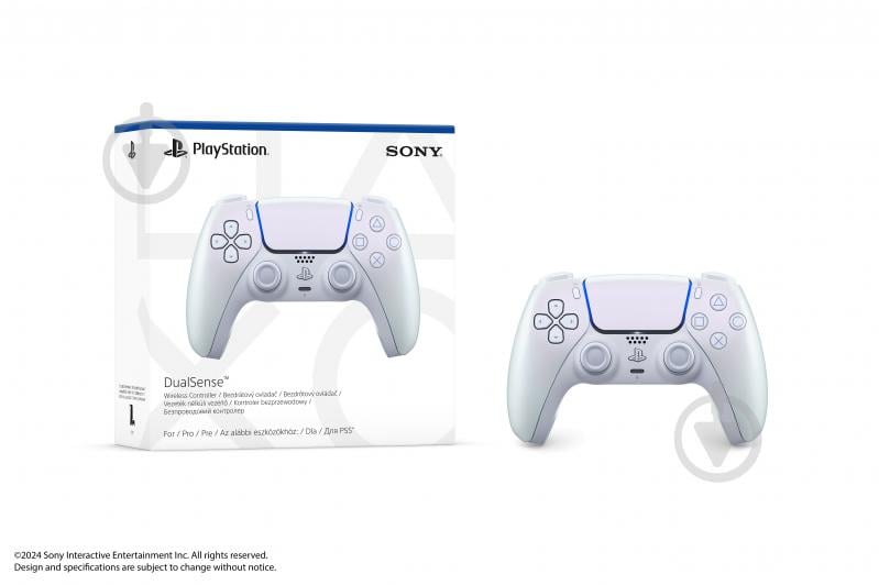 Геймпад бездротовий Sony DualSense для PS5 white - фото 5