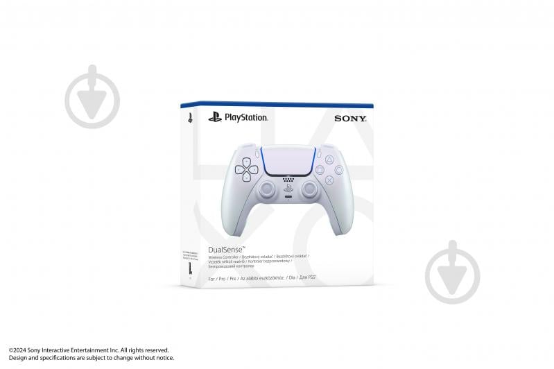 Геймпад бездротовий Sony DualSense для PS5 white - фото 6