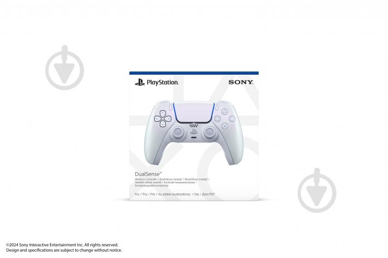 Геймпад бездротовий Sony DualSense для PS5 white - фото 7