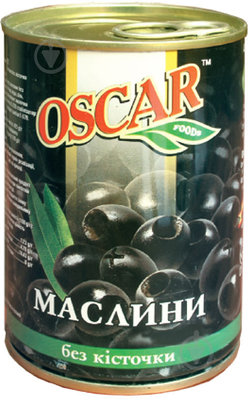 Маслини OSCAR foods без кісточки 300 г - фото 1