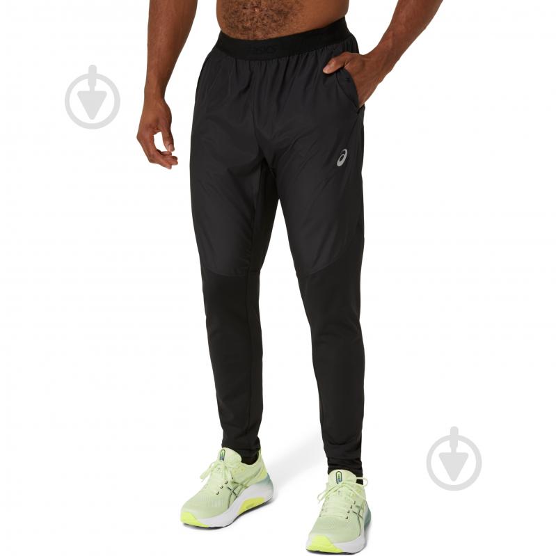 Брюки Asics ROAD PANT 2011D097-001 р. M черный - фото 1