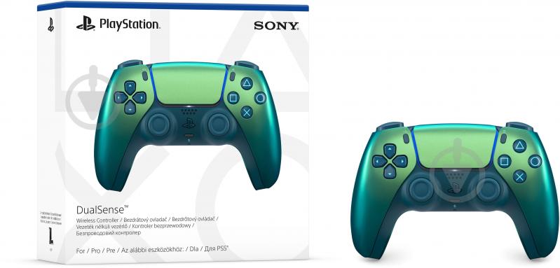 Геймпад беспроводной Sony DualSense для PS5 green - фото 4
