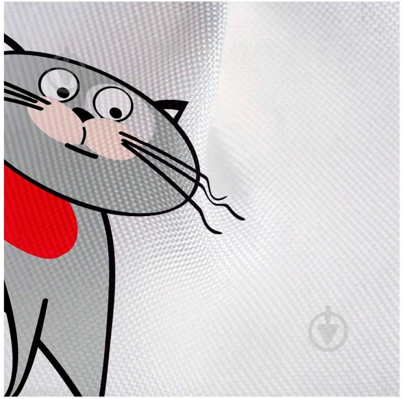 Шторка для ванны Tatkraft Funny Cats - фото 3