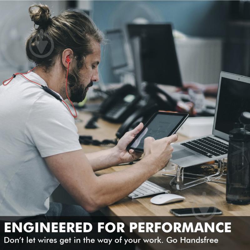 Наушники Promate Rovi red - фото 2 Наушники Promate Rovi red - фото 2