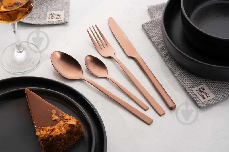 Набор столовых приборов Ardesto Black Mars Favola 4 шт. медный AR0704FSC - фото 2 Набор столовых приборов Ardesto Black Mars Favola 4 шт. медный AR0704FSC - фото 2