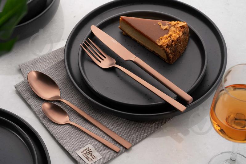 Набор столовых приборов Ardesto Black Mars Favola 4 шт. медный AR0704FSC - фото 4 Набор столовых приборов Ardesto Black Mars Favola 4 шт. медный AR0704FSC - фото 4