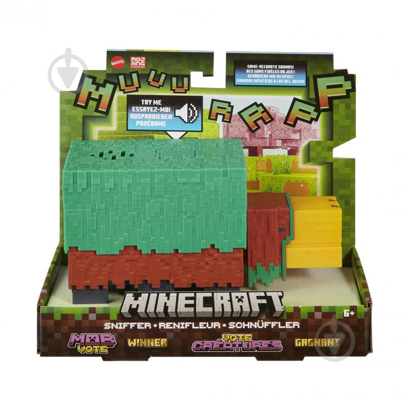Ігрова фігурка Minecraft Інтерактивна "Нюхач" Minecraft HXM85 - фото 4