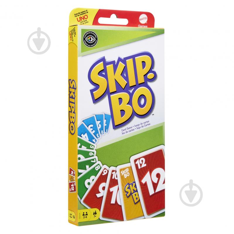Игра настольная Uno Skip-bo 42050 - фото 6 Игра настольная Uno Skip-bo 42050 - фото 6