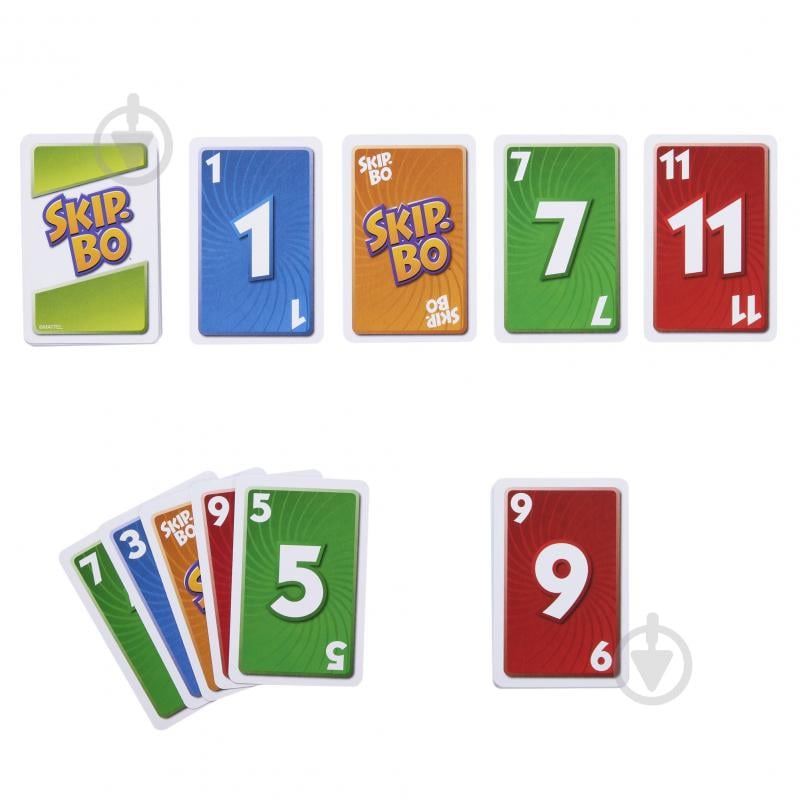 Игра настольная Uno Skip-bo 42050 - фото 2 Игра настольная Uno Skip-bo 42050 - фото 2