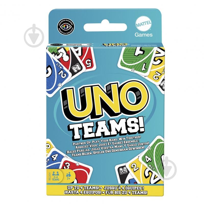 Игра настольная Uno Команды HXT58 - фото 1