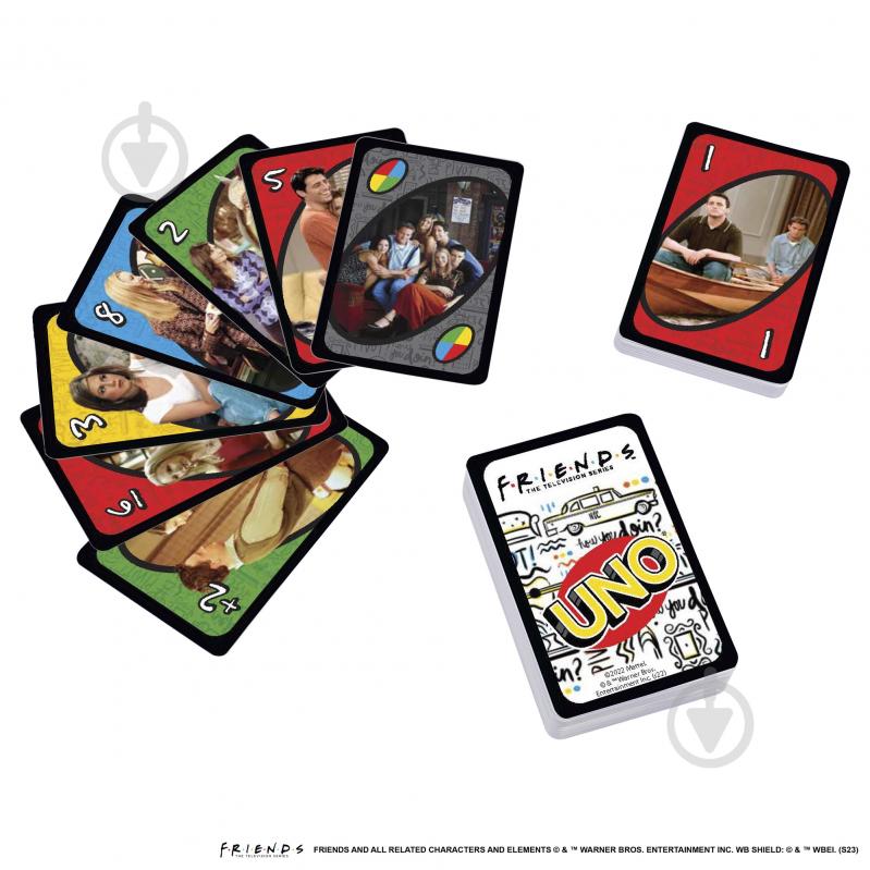 Игра настольная Uno Друзья HJH35 - фото 2
