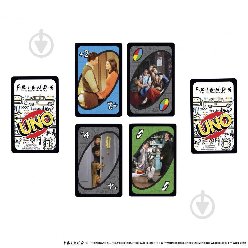 Игра настольная Uno Друзья HJH35 - фото 3