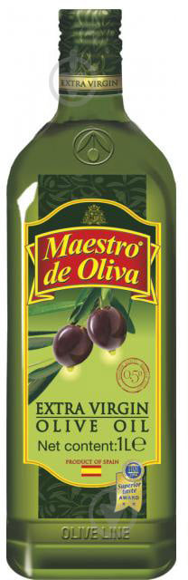 Масло оливковое Maestro De Oliva Extra Virgen 1 л - фото 1