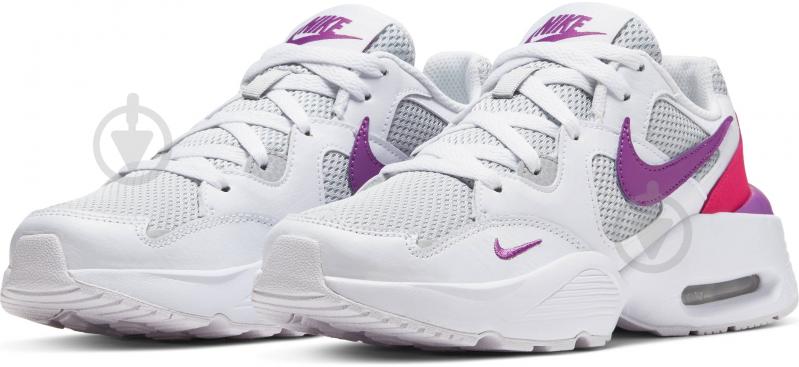 Кроссовки демисезонные Nike AIR MAX FUSION (GS) CJ3824-101 р.36,5 белые - фото 1