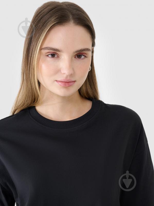 Футболка 4F TSHIRT F2694 4FRSS25TTSHF2694-20S р.L черный - фото 4