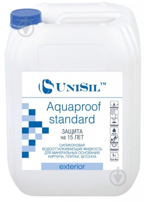 Гидрофобизатор водоотталкивающая UniSil Aquaproof Standard 10 л - фото 1