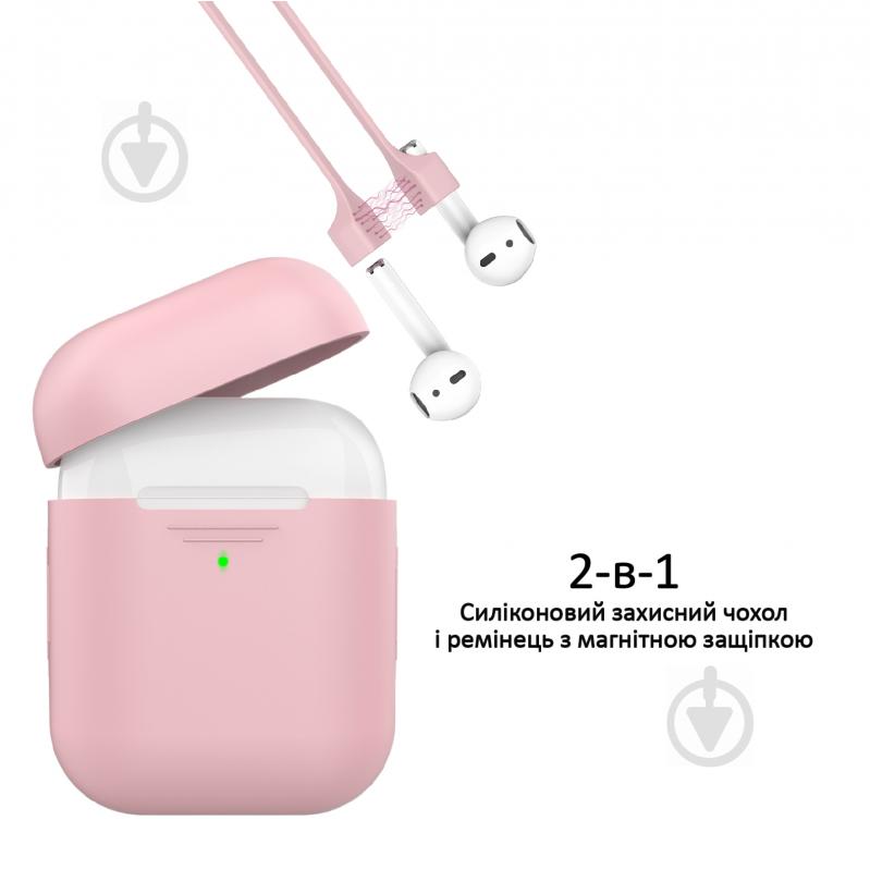 Чехол для наушников Promate PodKit для Apple AirPods pink (podkit.pink) - фото 2