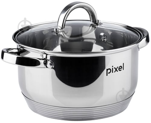 Кастрюля с крышкой Pixel 1,9 л (PX-2001-16) - фото 2