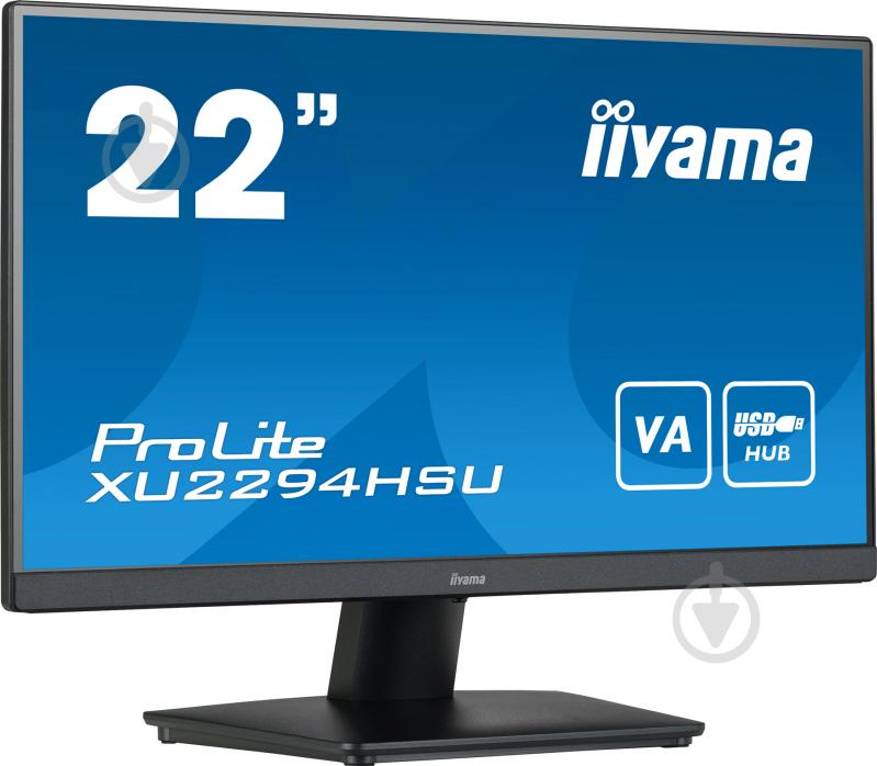 Монітор Iiyama XU2294HSU-B2 21,5" (XU2294HSU-B2) - фото 2