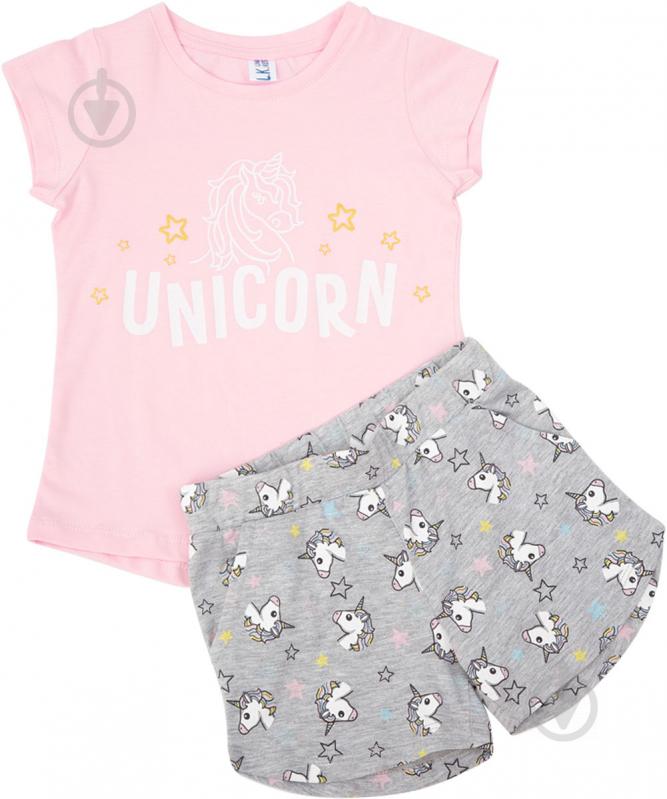 Костюм для девочек Luna Kids Unikorn р.110-116 розовый 0033/12011 - фото 1