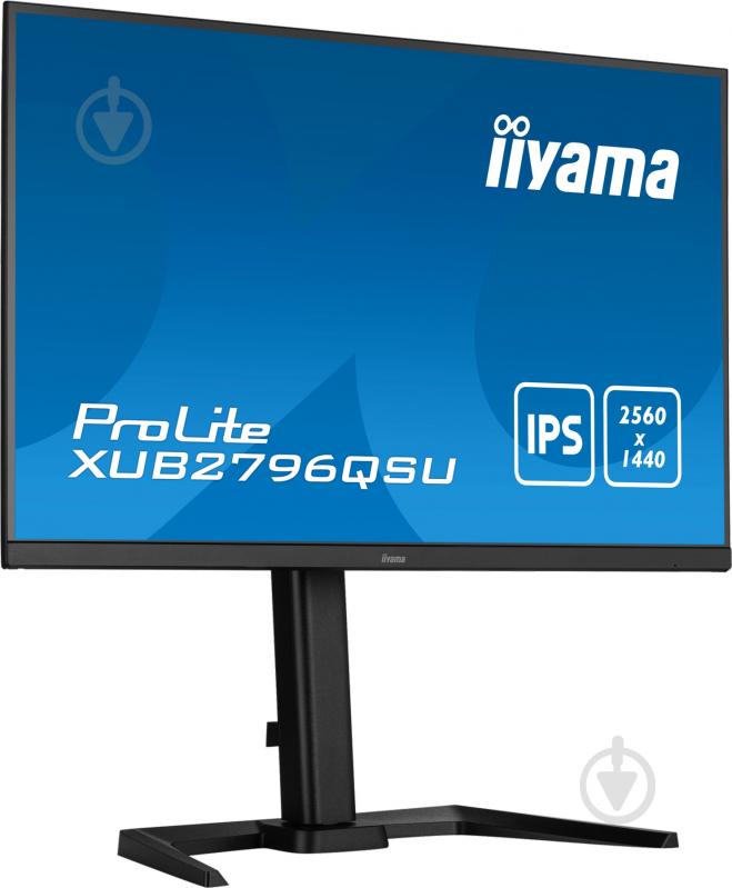 Монітор Iiyama XUB2796QSU-B5 27" (XUB2796QSU-B5) - фото 3 Монітор Iiyama XUB2796QSU-B5 27" (XUB2796QSU-B5) - фото 3