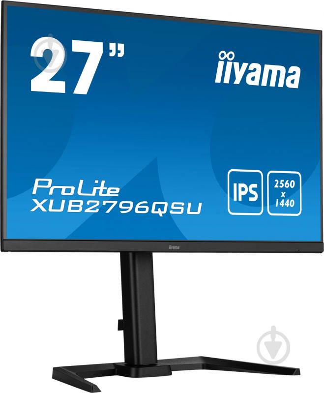 Монітор Iiyama XUB2796QSU-B5 27" (XUB2796QSU-B5) - фото 4 Монітор Iiyama XUB2796QSU-B5 27" (XUB2796QSU-B5) - фото 4