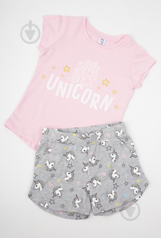 Костюм для девочек Luna Kids Unikorn р.128-134 розовый 0033/12011 - фото 3