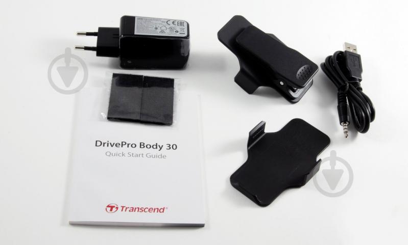 Екшн-камера Transcend DrivePro Body 30 black (TS64GDPB30A) - фото 9