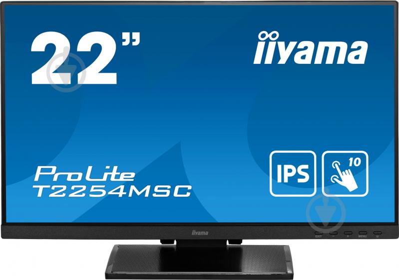 Монитор Iiyama Prolite T2254MSC-B1AG 21,5" (T2254MSC-B1AG) - фото 1