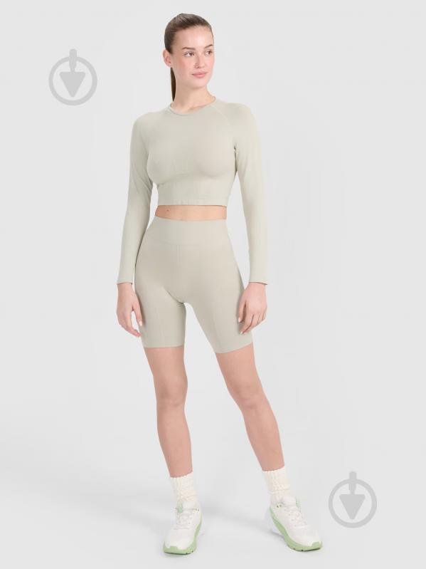 Лонгслив 4F LONGSLEEVE FNK F486 4FRSS25TFLOF486-83S р.M-L бежевый - фото 4 Лонгслив 4F LONGSLEEVE FNK F486 4FRSS25TFLOF486-83S р.M-L бежевый - фото 4