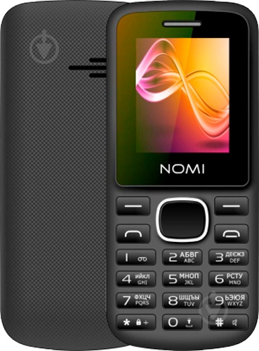 Мобільний телефон Nomi i188 black 478426 - фото 1