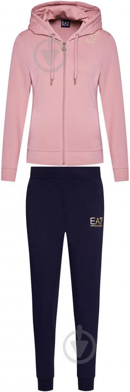 Спортивний костюм EA7 TRACKSUIT 3KTV62-TJ31Z-24BM р. L рожевий - фото 1