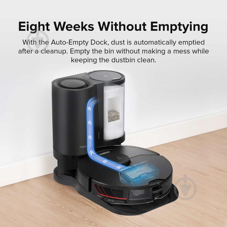 Робот-пилосос Roborock S7 MaxV Plus black - фото 6