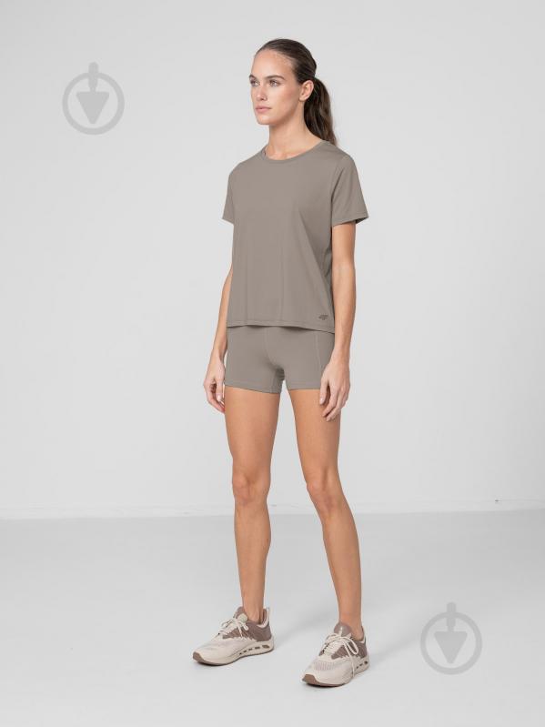 Футболка 4F WOFUNCTIONAL T-SHIRT TSDF010 H4Z22-TSDF010-83S р.M бежевий - фото 3