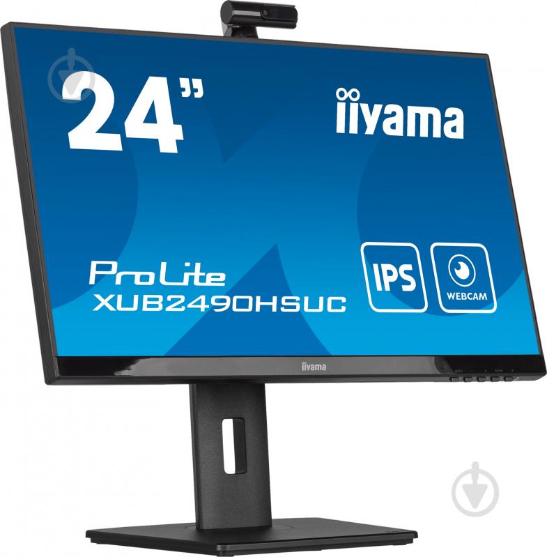 Монітор Iiyama Prolite XUB2490HSUC-B5 23,8" (XUB2490HSUC-B5) - фото 6