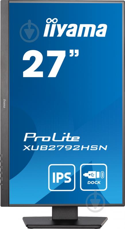 Монітор Iiyama Prolite XUB2792HSN-B5 27" (XUB2792HSN-B5) - фото 2