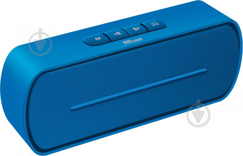 Акустическая система Trust Fero Wireless Bluetooth Speaker 1.0 blue (21705) - фото 2