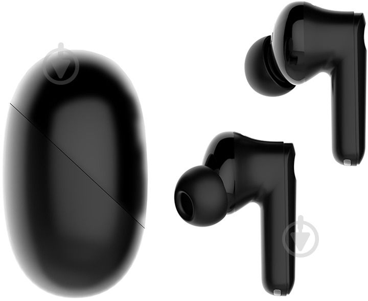 Навушники ColorWay Slim TWS-1 Earbuds Long Life black (CW-TWS1BK1) - фото 5