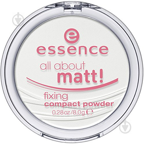 Пудра компактная Essence All About Matt! Матирующая белый 8 г - фото 1