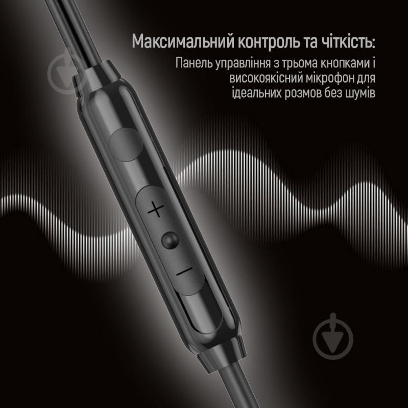 Наушники ColorWay Wired Earphone UrbanBeat black (CW-WD03BK) - фото 12