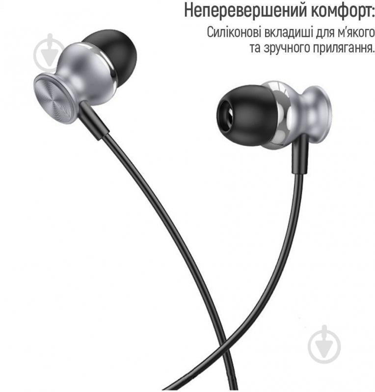 Наушники ColorWay Wired Earphone UrbanBeat black (CW-WD03BK) - фото 4