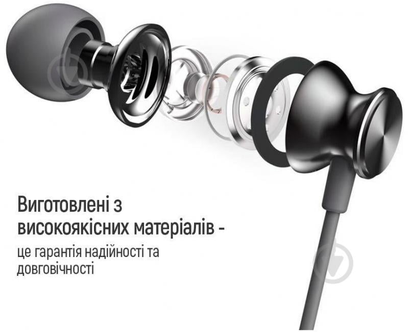 Наушники ColorWay Wired Earphone UrbanBeat black (CW-WD03BK) - фото 2