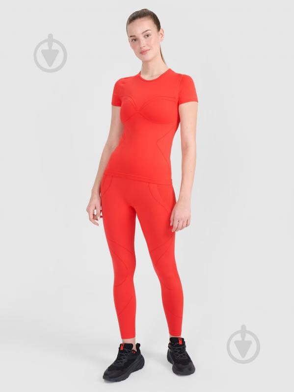 Футболка 4F TSHIRT FNK F1756 4FRSS25TFTSF1756-62S р.M-L красный - фото 5 Футболка 4F TSHIRT FNK F1756 4FRSS25TFTSF1756-62S р.M-L красный - фото 5