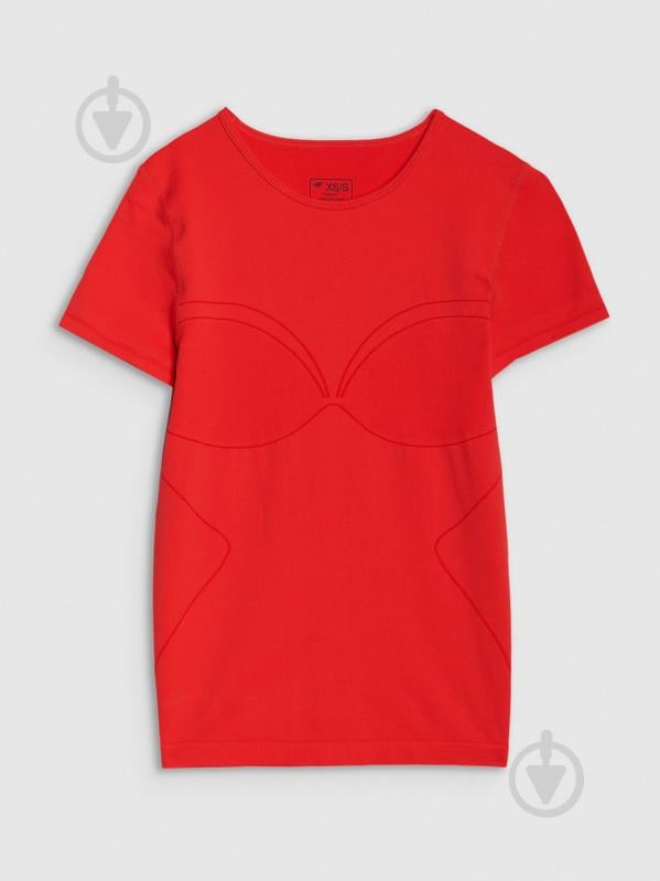 Футболка 4F TSHIRT FNK F1756 4FRSS25TFTSF1756-62S р.M-L красный - фото 7 Футболка 4F TSHIRT FNK F1756 4FRSS25TFTSF1756-62S р.M-L красный - фото 7