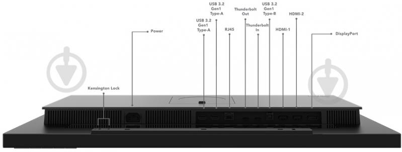 Монитор Lenovo ThinkVision P27u-20 27" (62CBRAT6UA) - фото 10