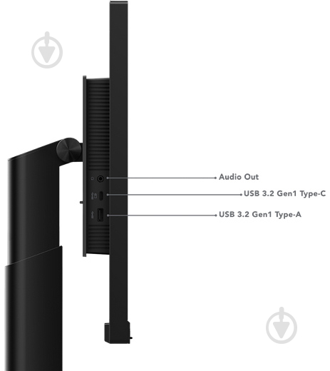 Монитор Lenovo ThinkVision P27u-20 27" (62CBRAT6UA) - фото 8