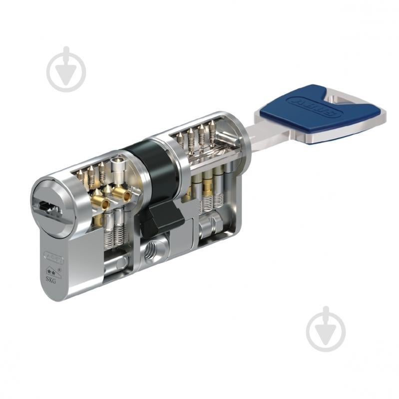 Циліндр Abus 45x30 ключ-ключ 75 мм матовий нікель Xelus 3000 - фото 2 Циліндр Abus 45x30 ключ-ключ 75 мм матовий нікель Xelus 3000 - фото 2