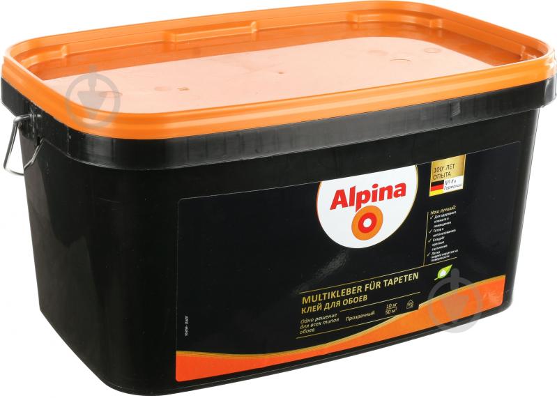 Клей для обоев Alpina Multikleber fur Tapeten 10 л - фото 1