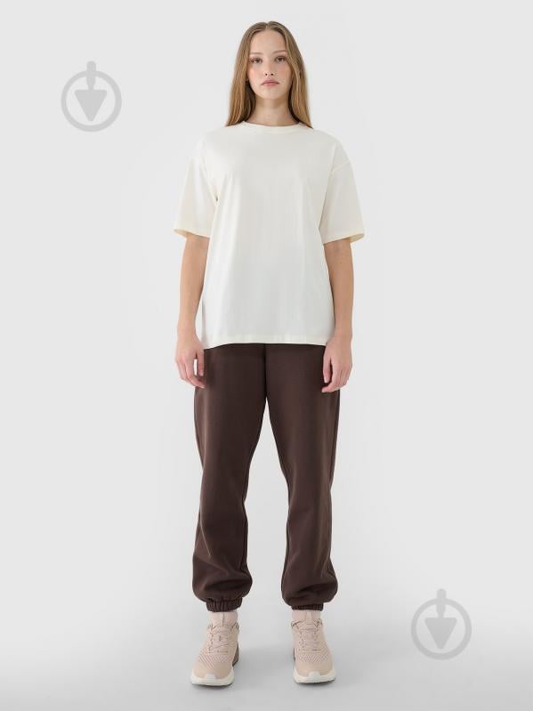 Футболка 4F TSHIRT F2694 4FRSS25TTSHF2694-11S р.S бежевый - фото 5