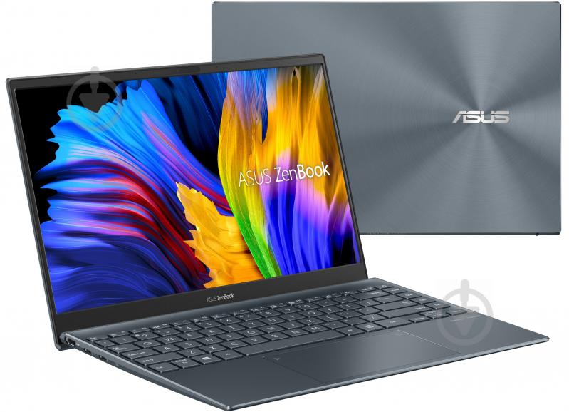 Ноутбук Asus ZenBook 13,3 (90NB0QY1-M06070) pine grey - фото 1